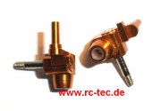 Alu-Achsschenkel MR015/02 gold 2 Grad