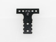 PN Racing Mini-Z MR03 MM G10 Black Fiber Glass T-Plate #2