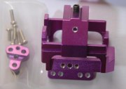 Motorhalter Mini-Z MR01 Alu Purple