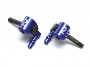 Achsschenkel Mini-Z MR03 Alu 2 blau Route 246