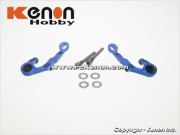 PN MR03 oberer Querlenker 1 inkl. Stifte Alu blau