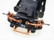 PN MR03 oberer Querlenker 1 inkl. Stifte Alu blau