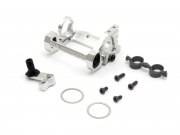 Mini-Z MR04 R246 Motorhalter hhenverstellbar MM2-Type Alu silbe