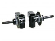 Achsschenkel Mini-Z F1 Alu mit Bremsscheibendummy 2