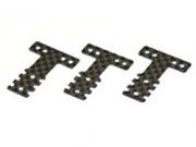 Aufhaengungsplatten- Satz Carbon, MM/LM MR-03