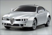 Karosserie AWD Alfa Brera, silber 90mm