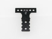 PN Racing Mini-Z MR03 MM G10 Black Fiber Glass T-Plate #2