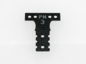 PN Racing Mini-Z MR03 MM G10 Black Fiber Glass T-Plate #3