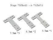 T-Bar-Set Carbon (3) fr Mini-Z MR03 RM Atomic