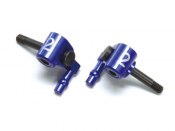 Achsschenkel Mini-Z MR03 Alu 2 blau Route 246