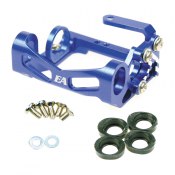 Motorhalter Mini-Z Mr02-MR04 LM hhenverstellbar Alu blau